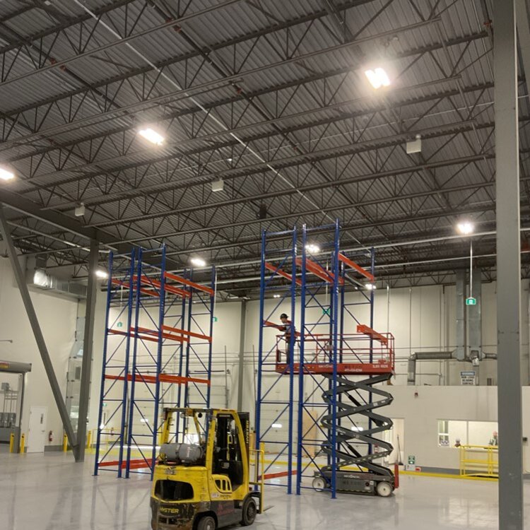 Racking Installation at height