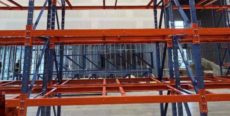 Racking Installation for a Paint & Decorating Company