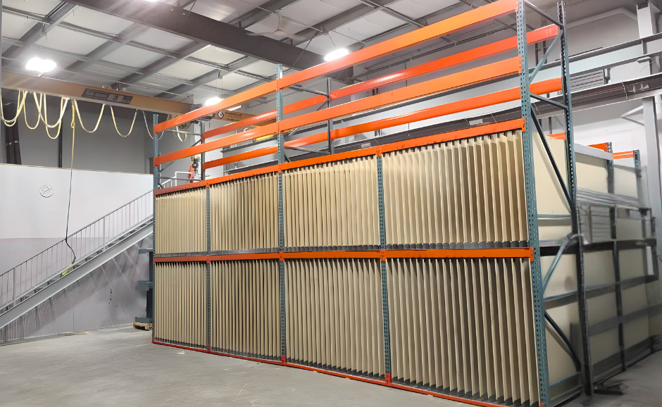 specialized quartz and laminate storage