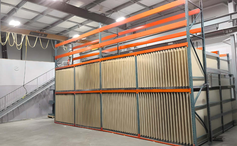 specialized quartz and laminate storage